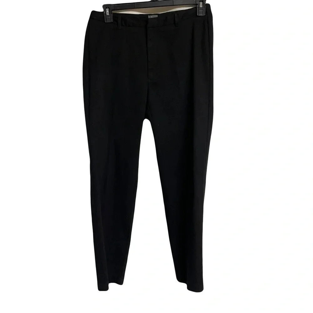 Docker recode stretch black pants 12S 98% cotton 2% Lycra